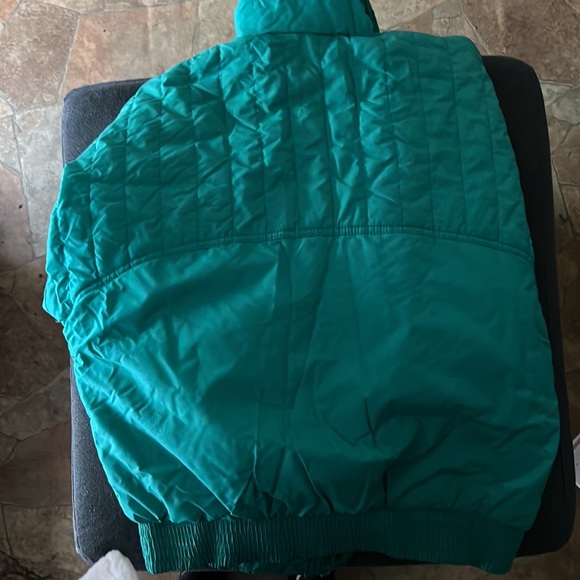 Turquoise winter jacket - Picture 4 of 4